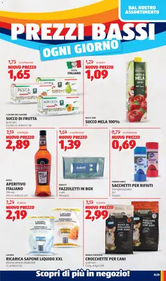 Anteprima del volantino SUCCO DI FRUTTA, gusti vari, 6 x 200 ml, al litro €1,38 valido a partire dal 08.06.2026 | Pagina: 7