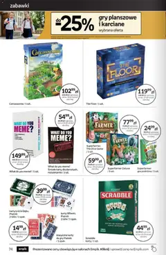 Pogląd oferty "Empik promocje" - ważna od 17.06.2026 | Strona: 74 | Produkty: Gra, Gry