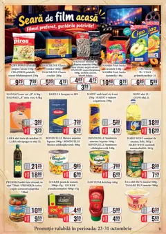 Ofertele CBA valabile de la 16.10.2026 | Pagină: 9 | Produse: Arahide, Oțet, Ananas, Caramele