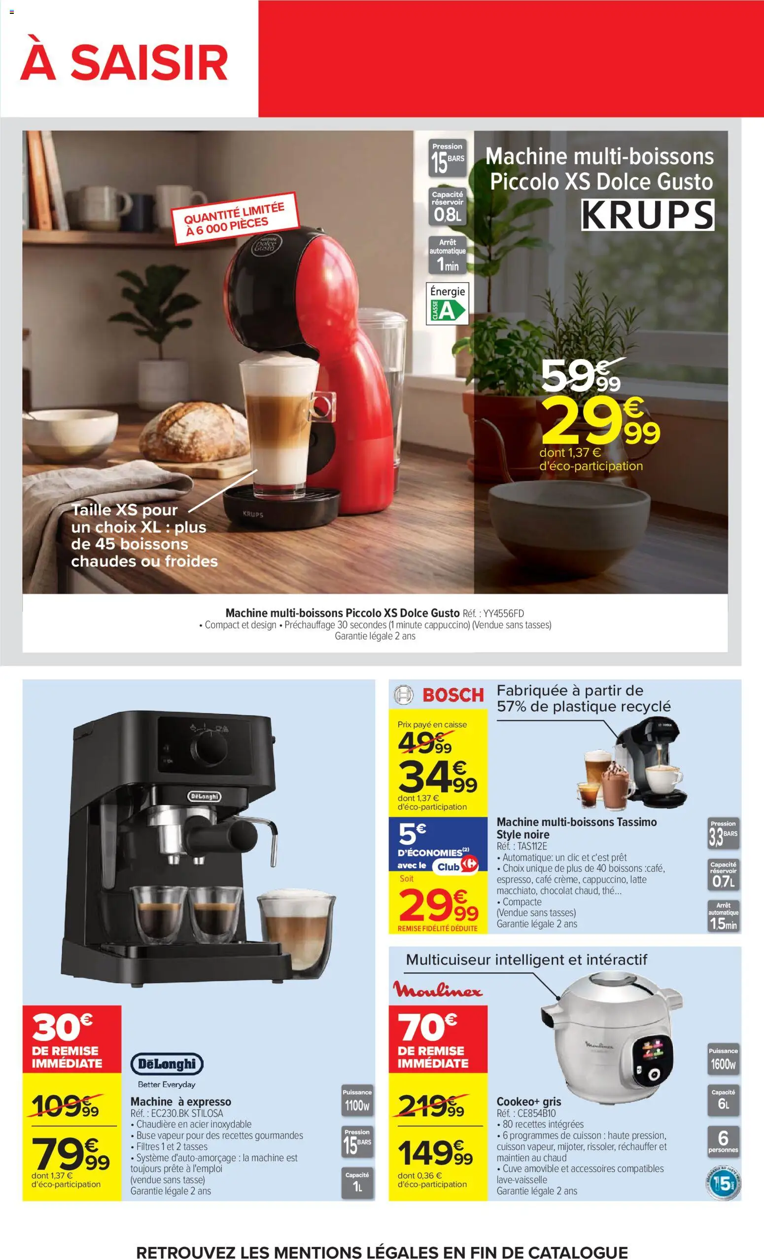 {H1} | Page: 73 | Produits: Dolce Gusto, Chocolat, Thé, Tasses