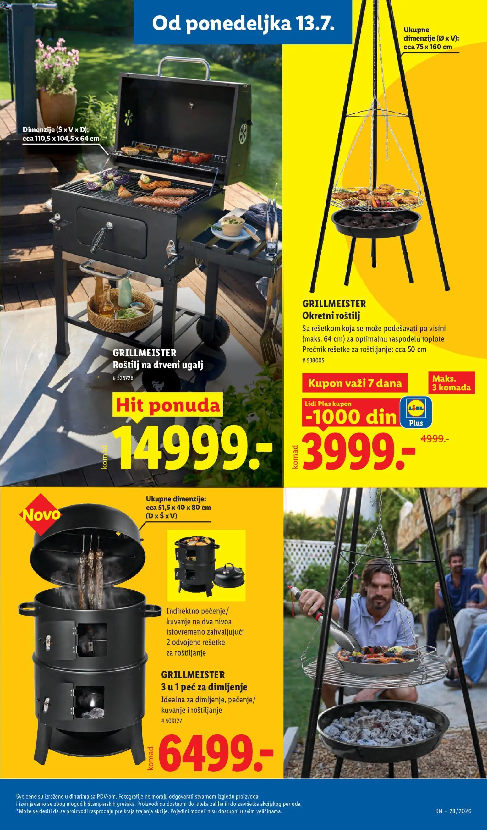 Lidl katalog - važi od 09.07.2026 | Strana: 81 | Proizvode: Roštilj