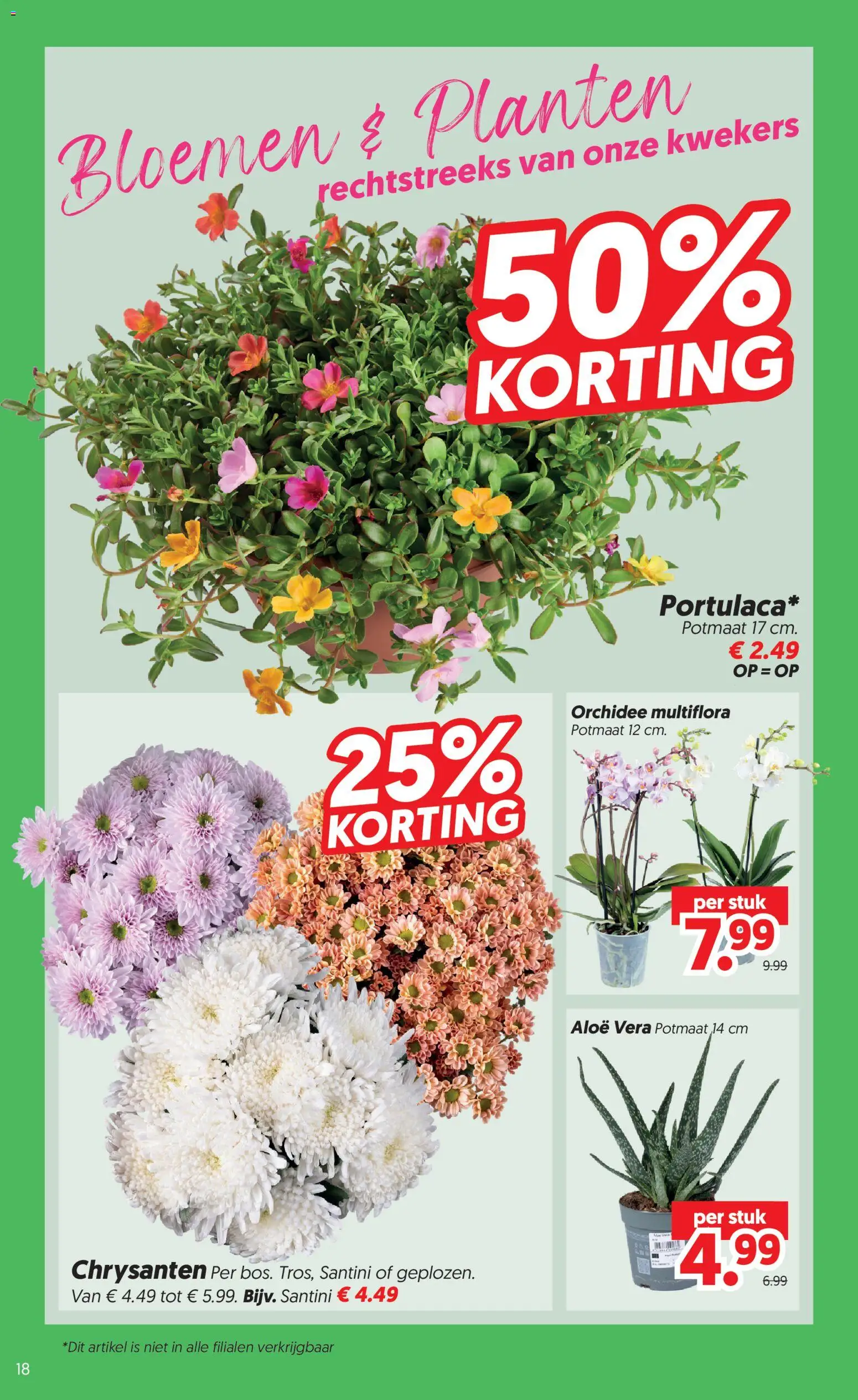 {H1} | Pagina: 18 | Producten: Bloemen, Orchidee, Aloë Vera