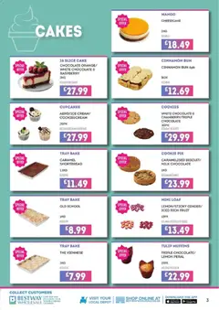 Preview of Bestway - Kitchen savers valid from 24.04.2026 | Page: 3 | Products: Pie, Cake, Mango, Raspberry