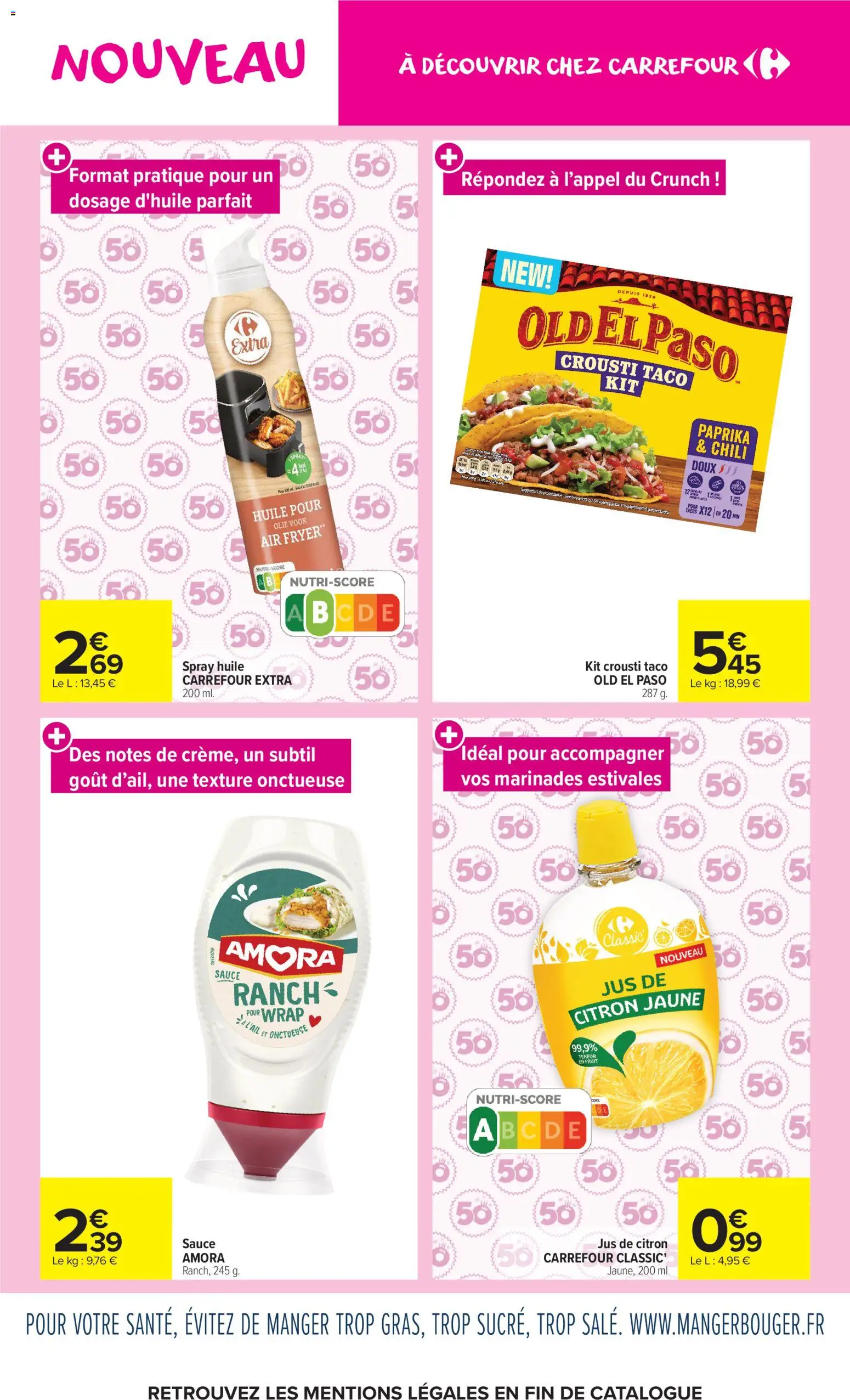 {H1} | Page: 13 | Produits: Citron, Air fryer, Jus de citron, Huile