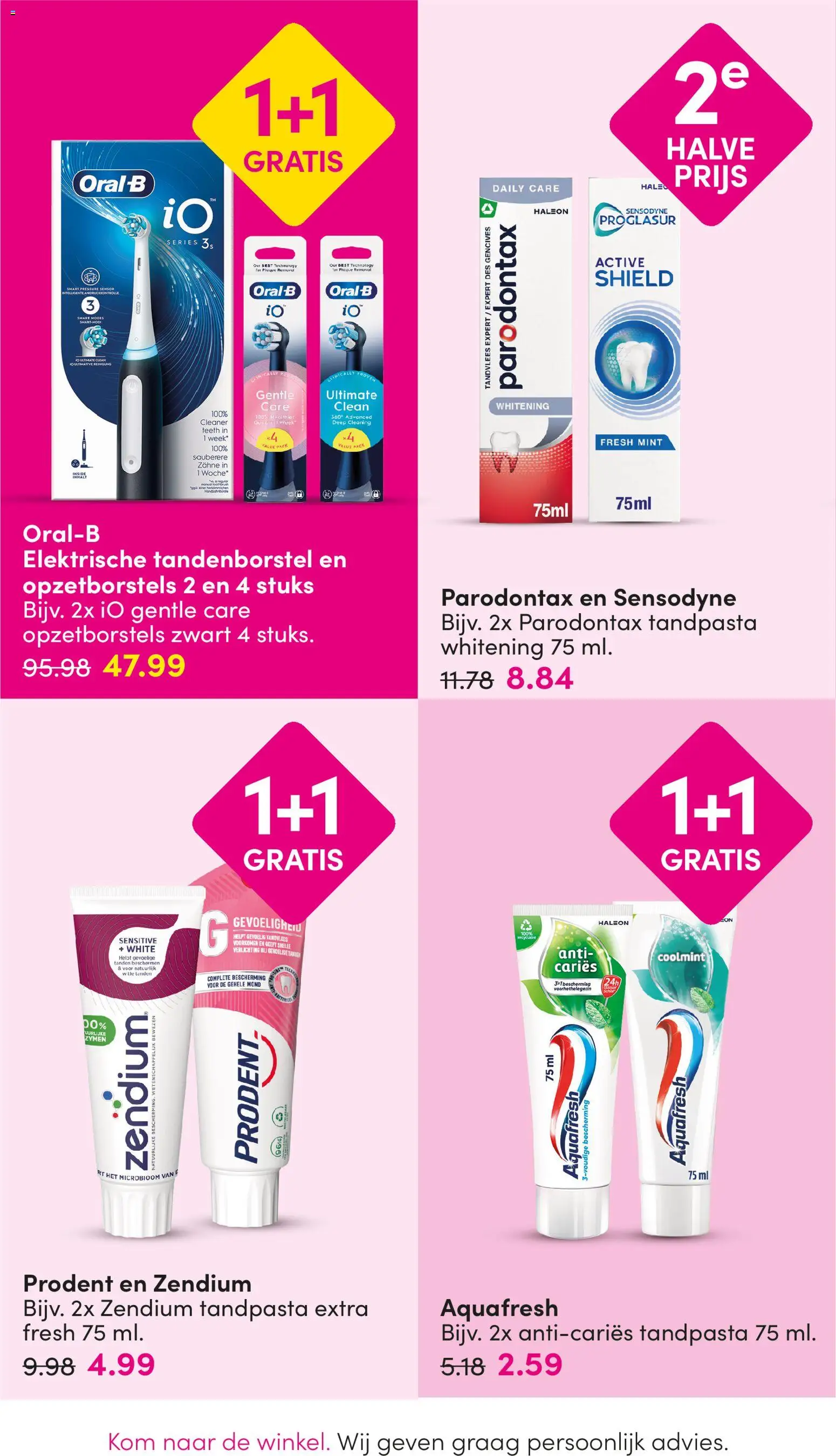 {H1} | Pagina: 24 | Producten: Tandpasta, Tandenborstel, Kom, Elektrische tandenborstel