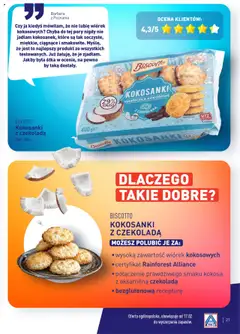 Pogląd oferty "Aldi Gazetka - Wielki test" - ważna od 17.02.2025 | Strona: 21 | Produkty: Kakao, Czekolada, Ciasteczka