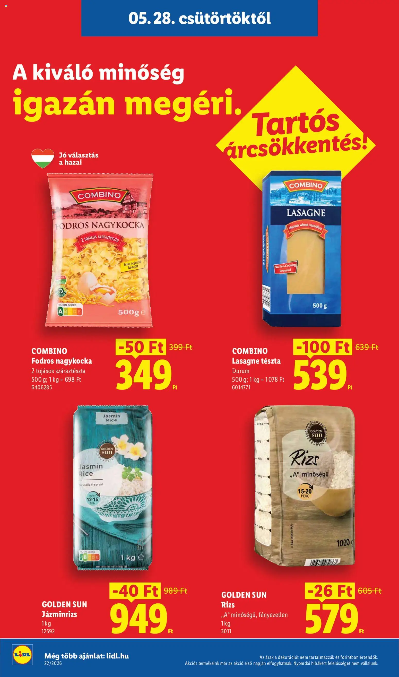 Lidl akciós ujság - amely érvényes a következő dátumtól: 28.05.2026 | Oldal: 4