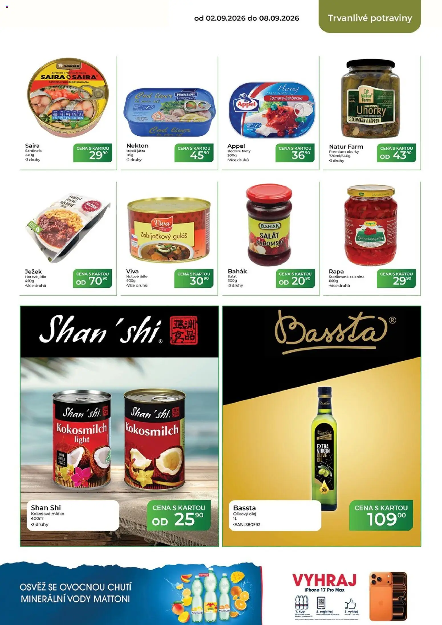 Tamda Foods leták od 02.09.2026 | Strana: 41 | Produkty: Olivový olej, Okurky, Potraviny, Játra