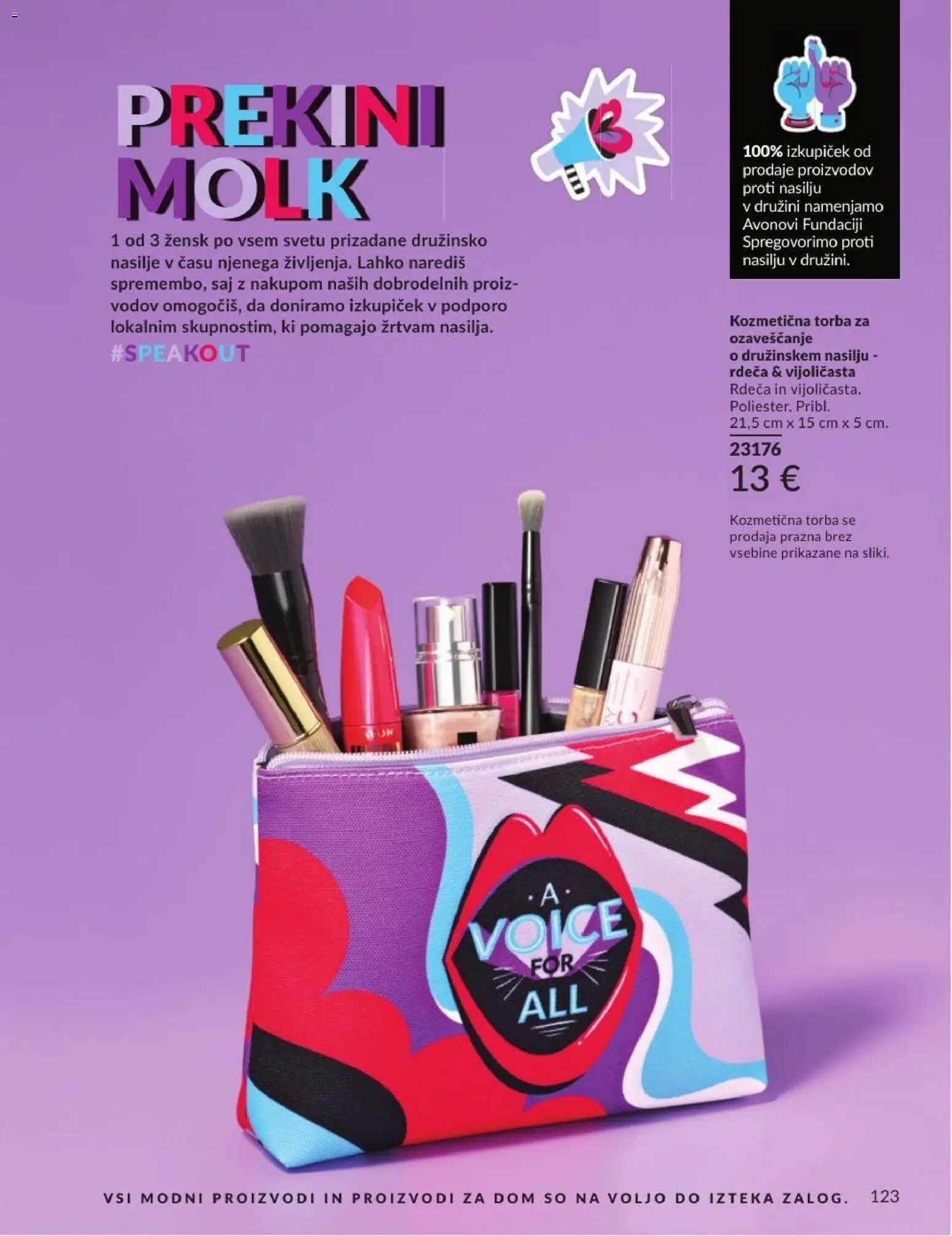 Novi Avon katalog ponudbe – veljaven od 30.06.2026 | Stran: 123 | Izdelki: Torba