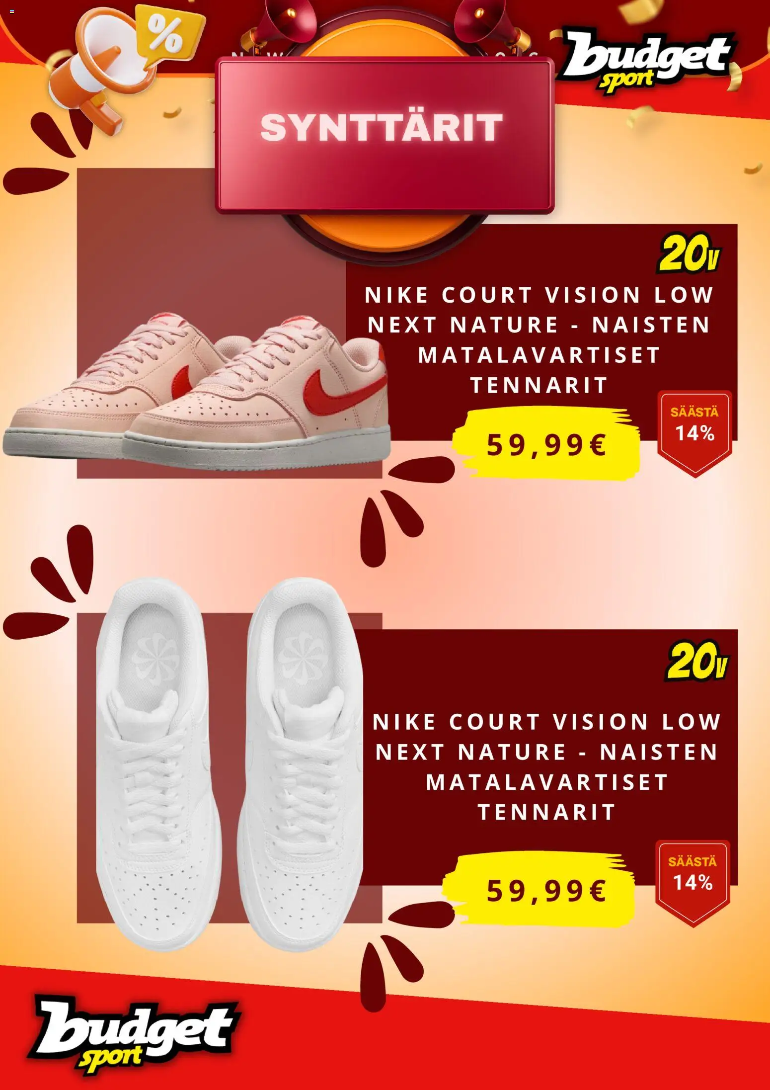 Budget Sport tarjoukset – voimassa 06/10/2026 alkaen | Sivu: 4