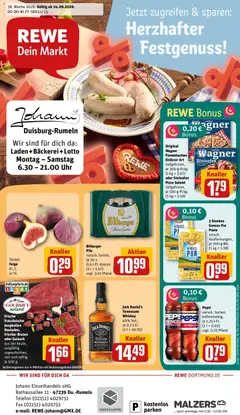 Rewe Prospekt Duisburg / Rumeln ab 14.09.2026 gültig