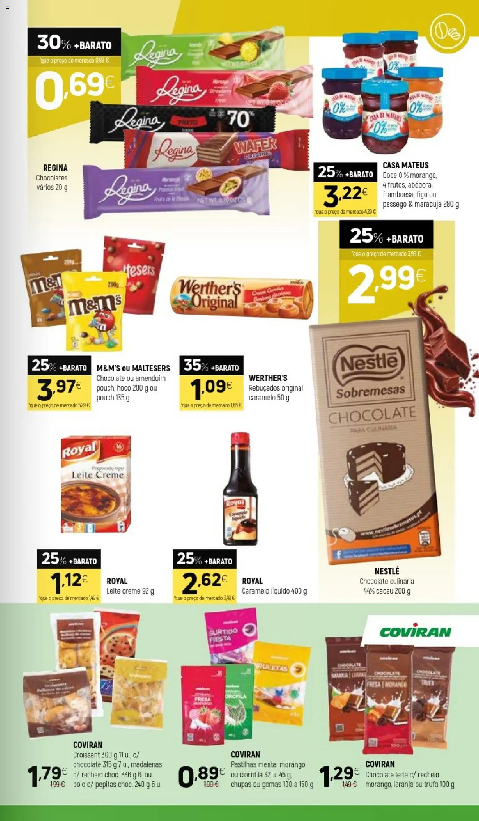 Coviran folheto │ válido de 20/10/2026 | Página: 9 | Produtos: Sobremesas, Leite, Chocolate, Creme