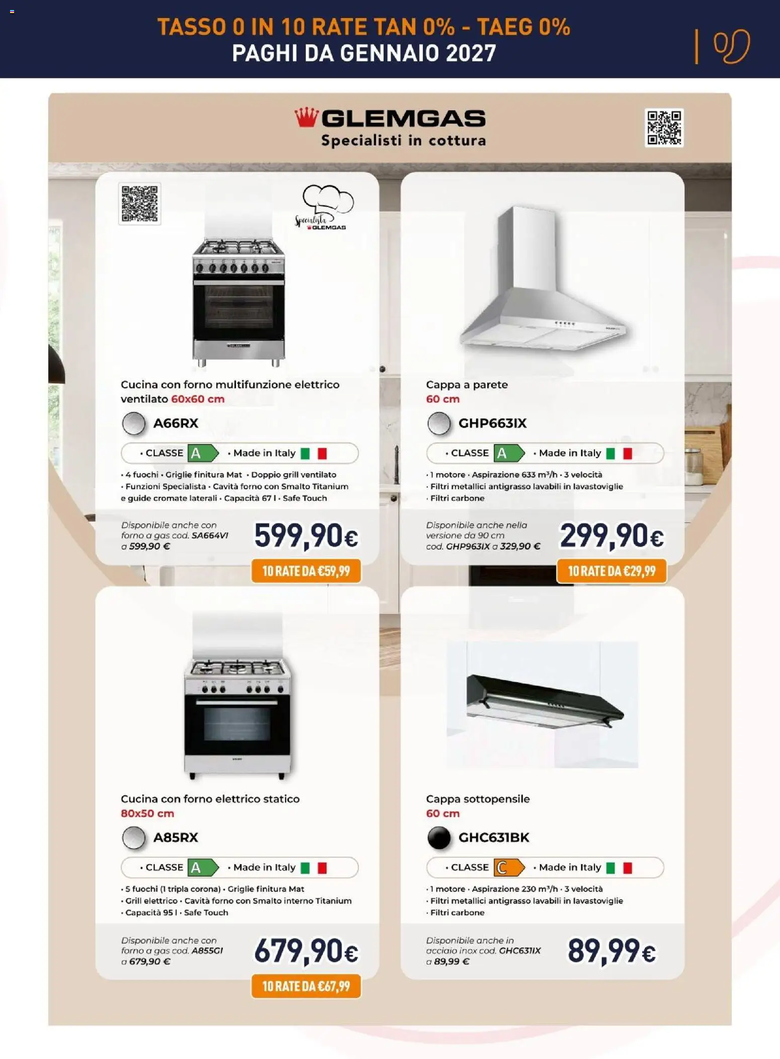 Nuovo Unieuro volantino Incasso dal 30/10/2026 > offerte anteprima 🛍️ | Pagina: 17 | Prodotti: Carbone, Lavastoviglie, Forno, Forno elettrico