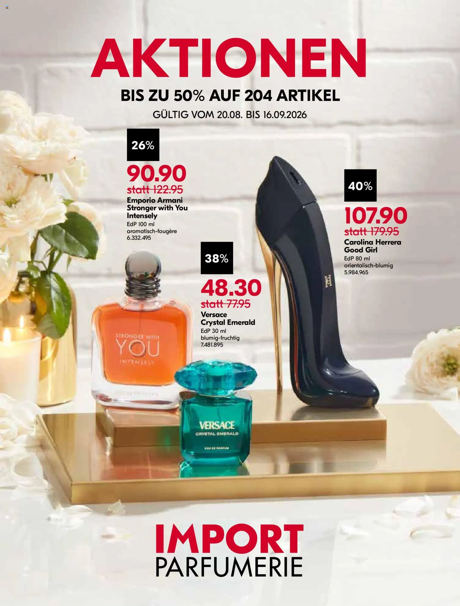 Import Parfumerie aktionen – gültig ab 20.08.2026 | Seite: 1