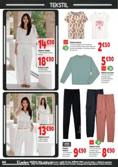 E.leclerc katalog akcije – veljaven od 26.08.2026 | Stran: 44 | Izdelki: Tunika, Pajkice, Majica, Hlace