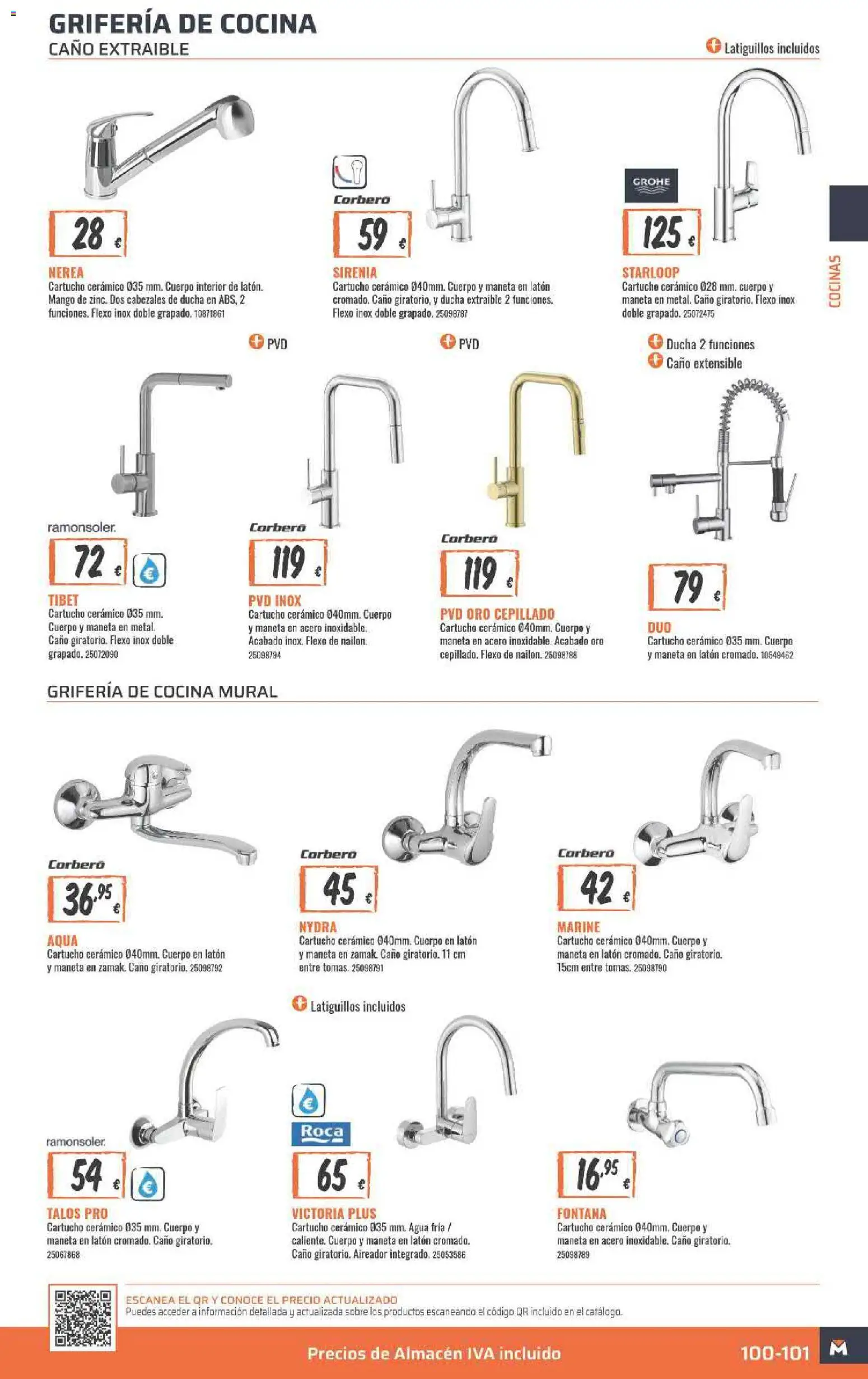 Obramat folleto │ válido desde el 23.03.2026 | Página: 101 | Productos: Cocina, Ρούτερ, Ducha