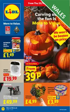 Preview of Weekly offers Lidl Wales valid from 22/10/2026