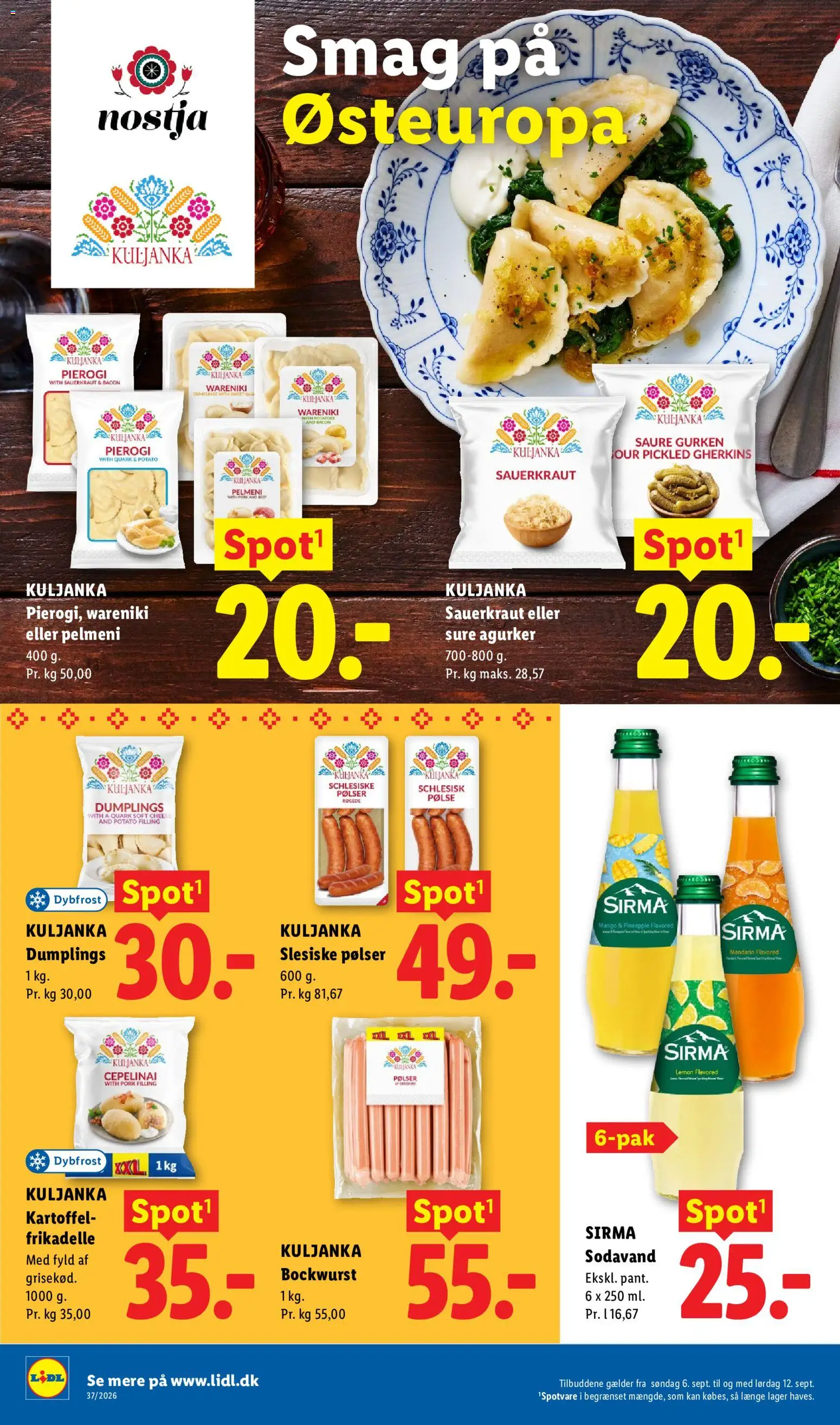 Lidl tilbudsavis – gyldig fra 06/09/2026 | Side: 11 | Produkter: Mango, Sodavand, Bacon, Søm