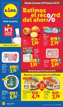 Vista previa Lidl folleto válido desde el 02/11/2026