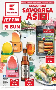 Kaufland RO akciós újság - amely érvényes a következő dátumtól: 2026.09.23.