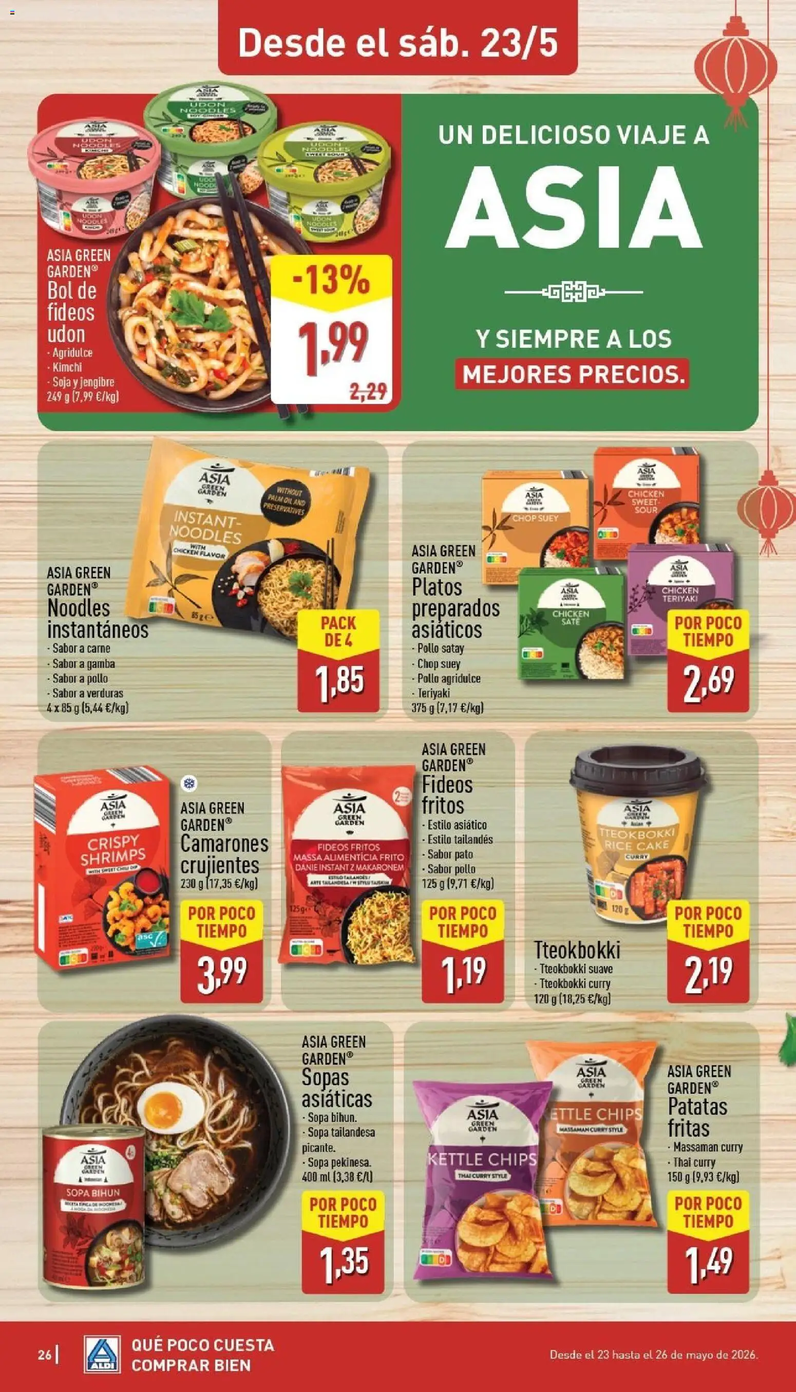 Aldi folleto desde 18/05/2026 | ¿Cómo obtener un descuento limitado? ¡Ahorra hoy mismo! | España
