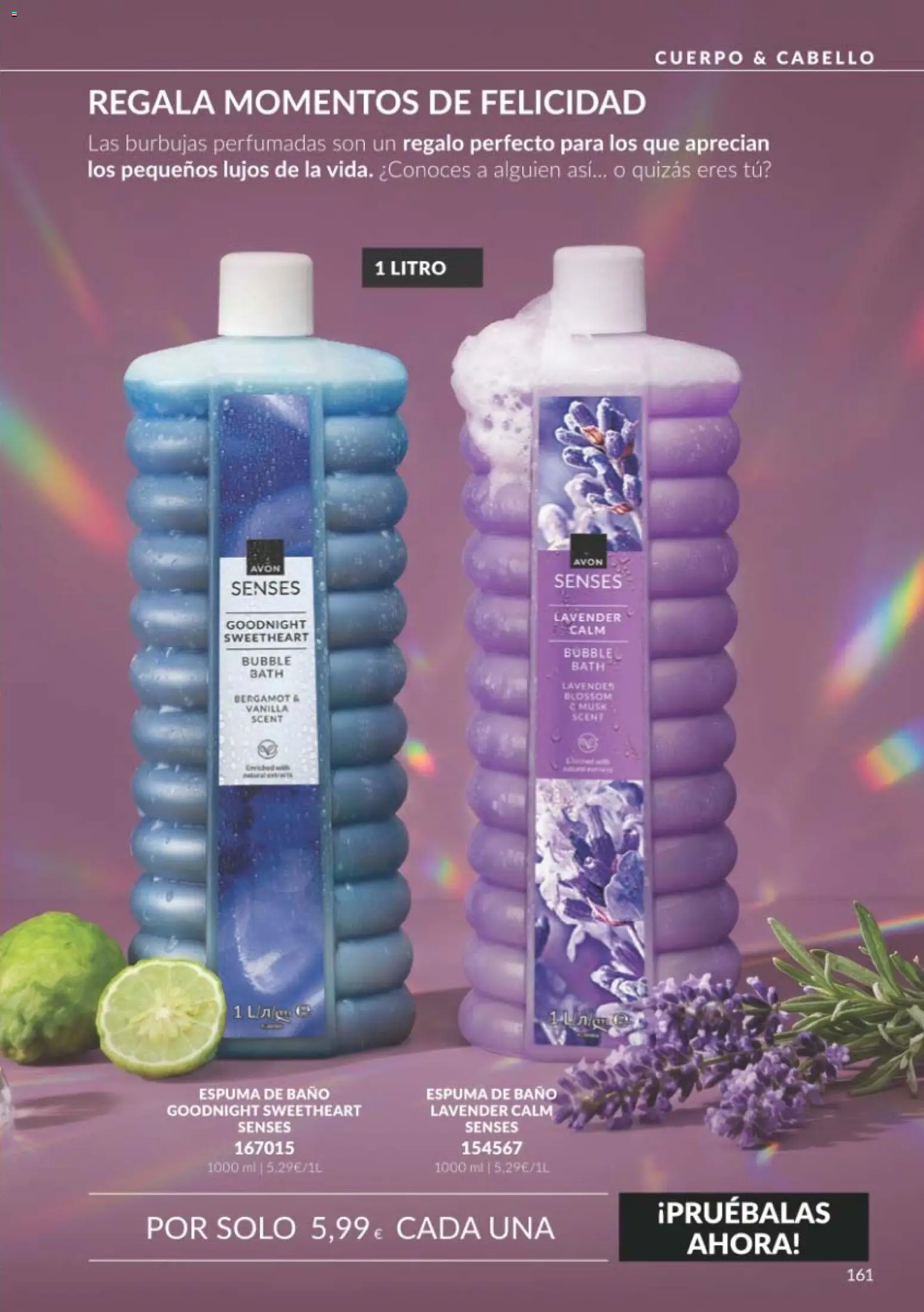 Catálogo AVON Black Friday │ válido desde el 01/11/2026 | Página: 161 | Productos: Espuma de baño, Espuma, Baño