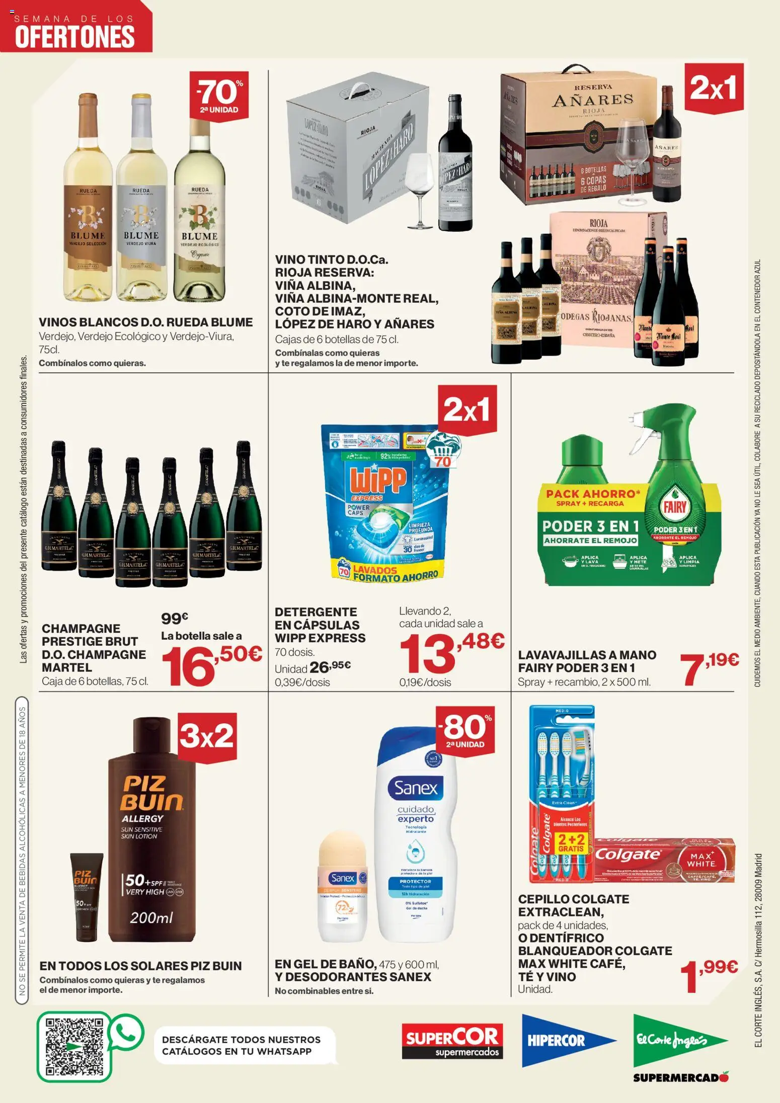 Supercor Península y Baleares │ válido desde el 21.05.2026 | Página: 4 | Productos: Gel de ducha, Lavavajillas, Caja, Ducha