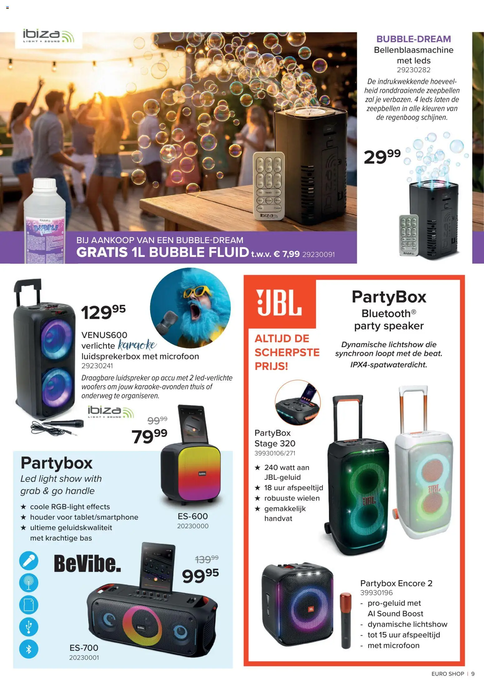 {H1} | Pagina: 9 | Producten: Microfoon, Speaker, Boost