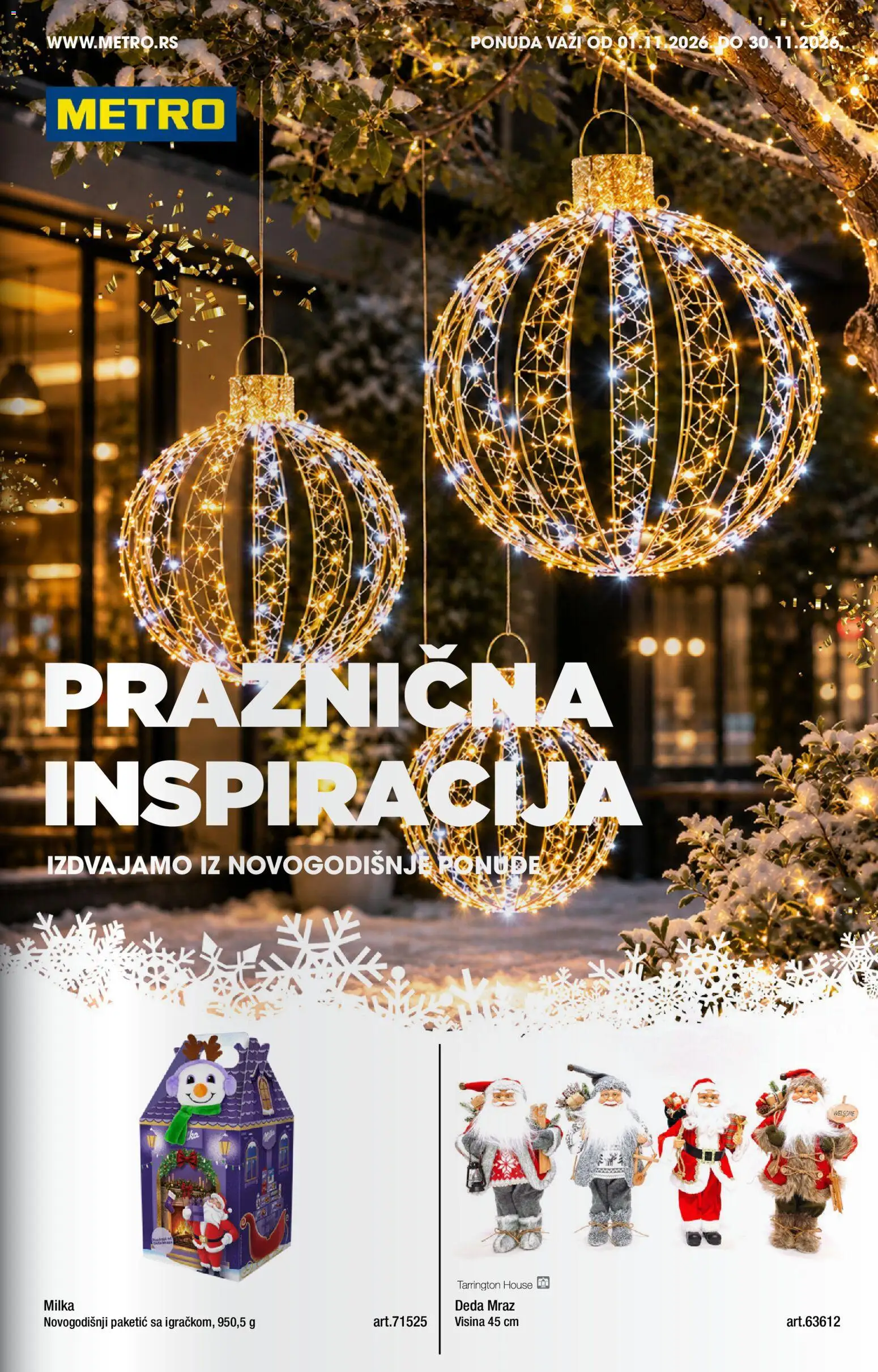 Metro katalog - važi od 01.11.2026 | Strana: 1 | Proizvode: Milka