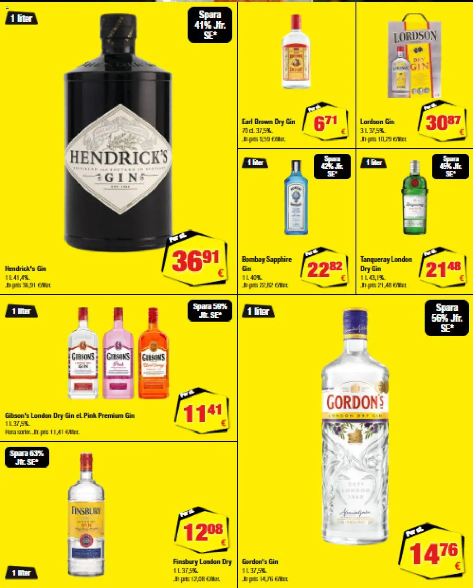 Calle tilbudsavis – gyldig fra 02/09/2026 | Side: 7 | Produkter: Gordon's Gin, Gin