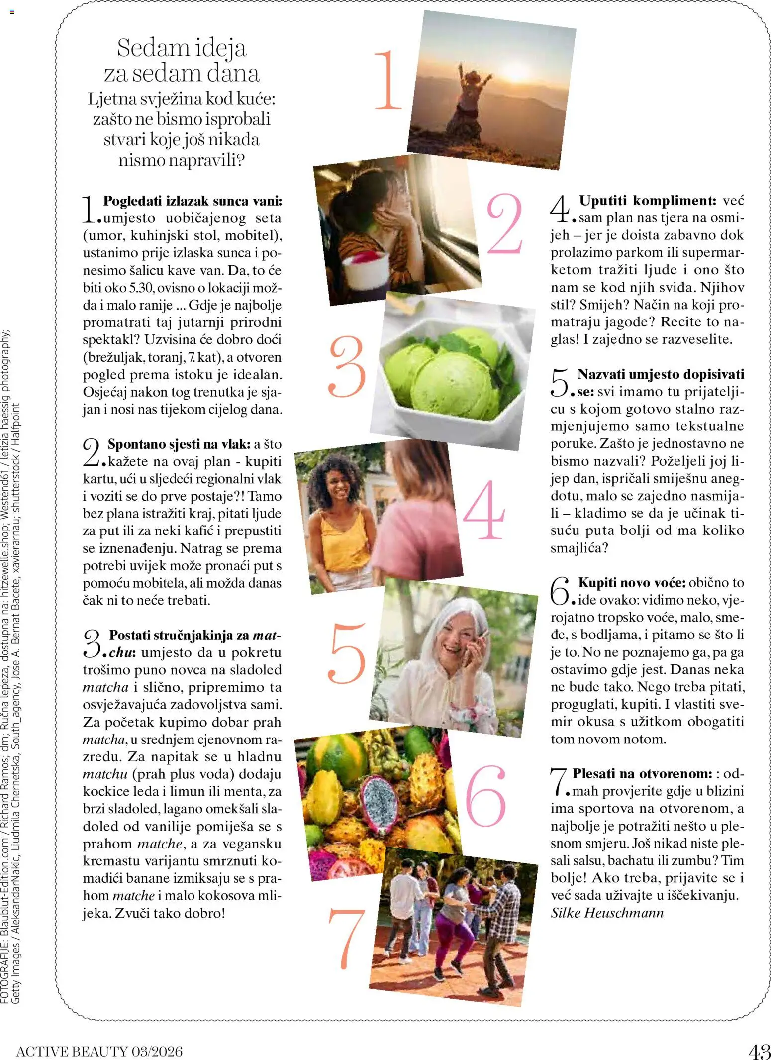 DM katalog | vrijedi od 26.08.2026 | Stranica: 43 | Proizvodi: Matcha, Banane, Sladoled, Limun