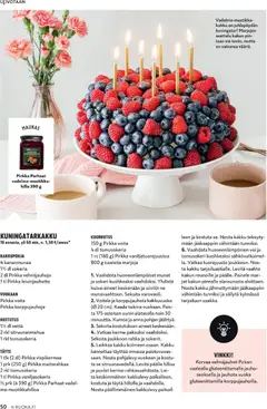 K-Supermarket-mainoslehti voimassa 06.05.2026 alkaen | Sivu: 50 | Tuotteet: Vadelma, Pampers, Voi, Munat
