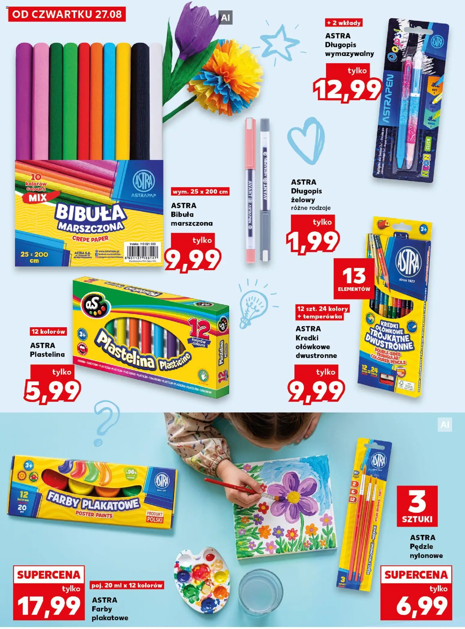 Kaufland Polsko leták od 27.08.2026 | Strana: 12 | Produkty: Plastelína