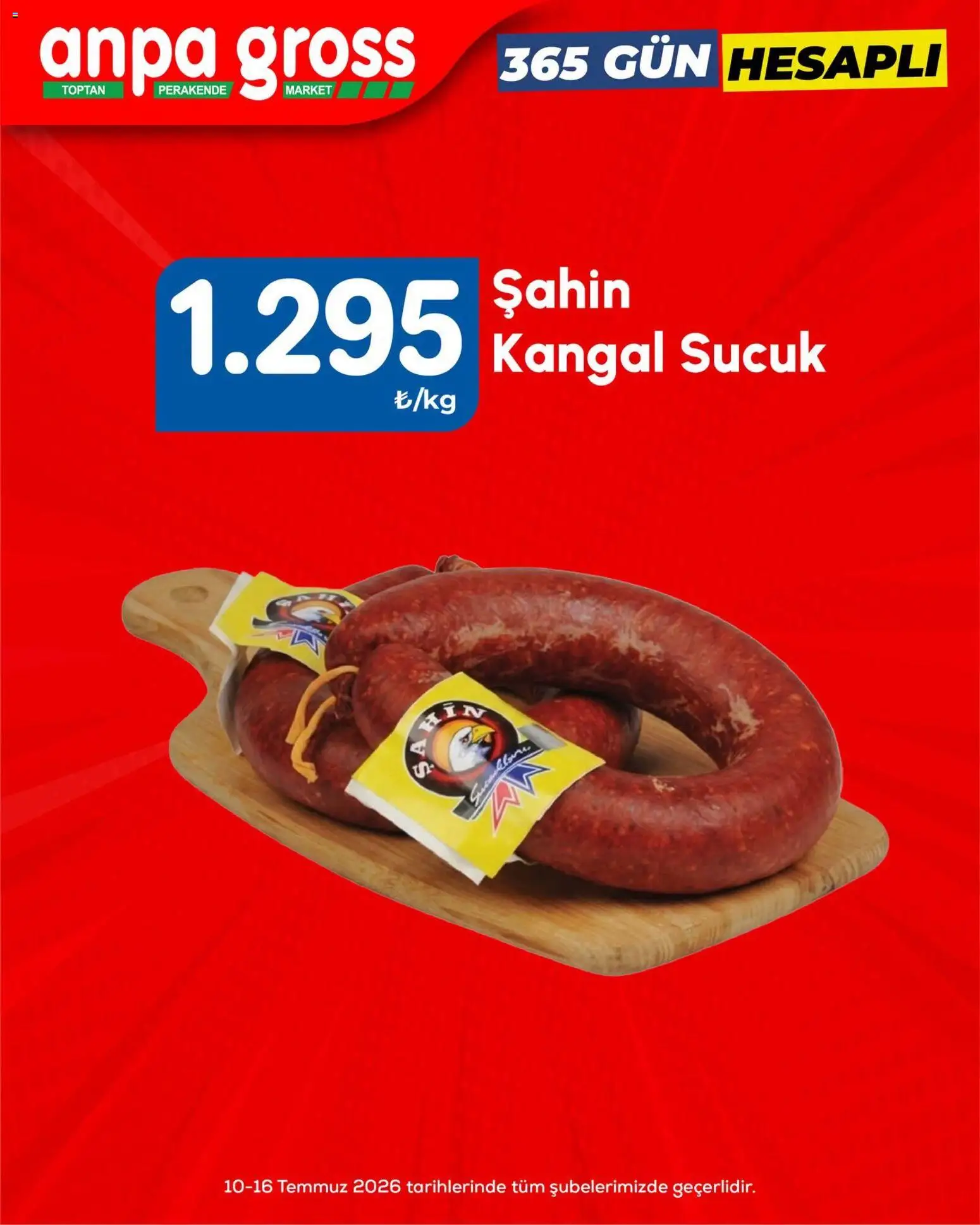 Anpa Gross Katalog - 10 Temmuz 2026 tarihinden itibaren geçerlidir | Sayfa: 6 | Ürünler: Sucuk