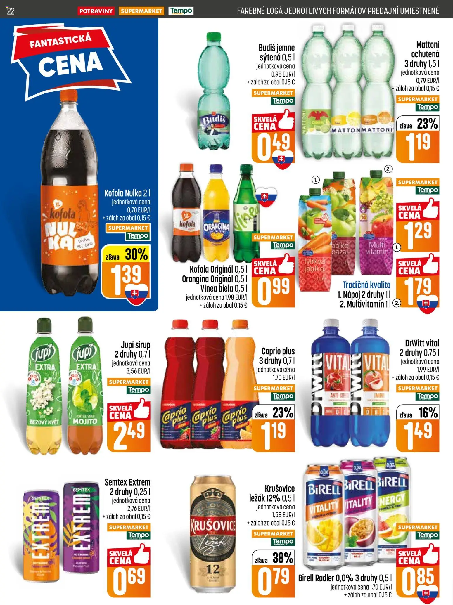 Nové COOP Jednota akcie – leták je platný od 14.05.2026 | Strana: 22