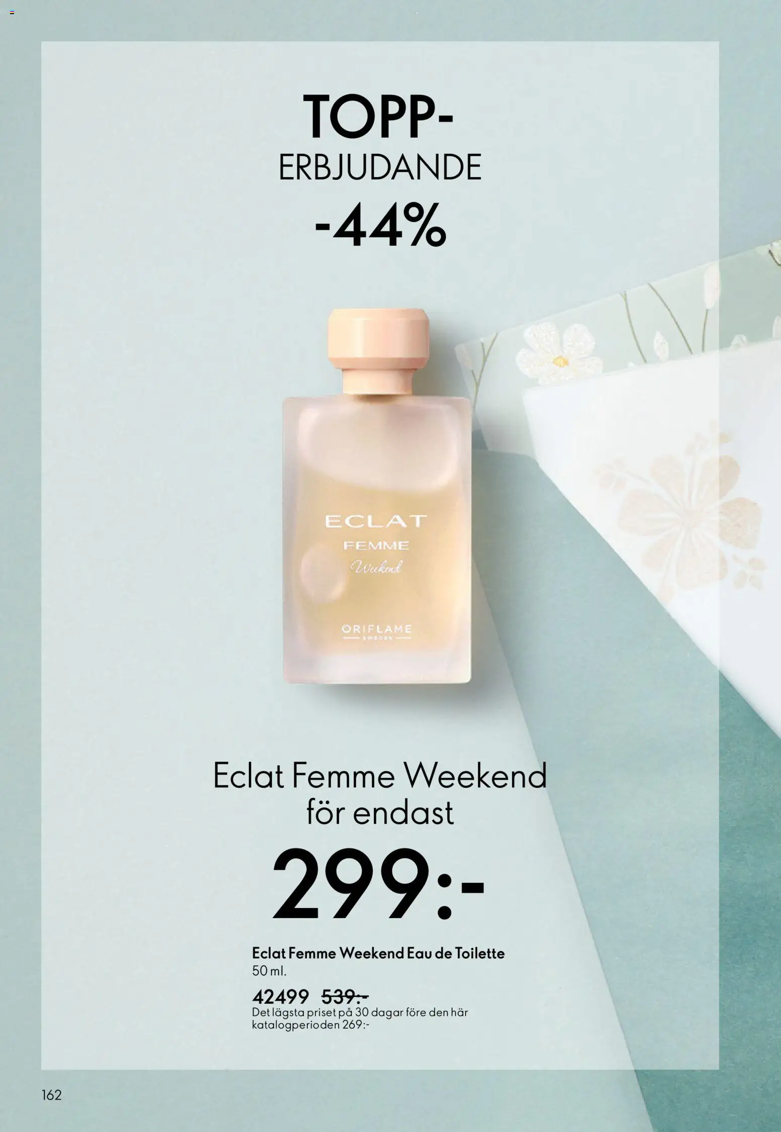 Oriflame reklamblad aktuell från 11.03.2026 | Sida: 162 | Produkter: Eau de toilette, Topp