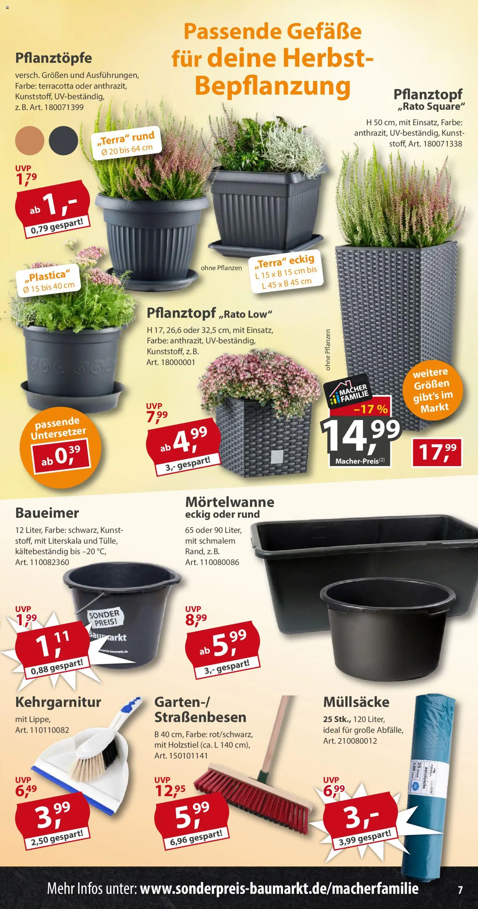 Sonderpreis Baumarkt Prospekt – gültig ab 03.10.2026 | Seite: 7