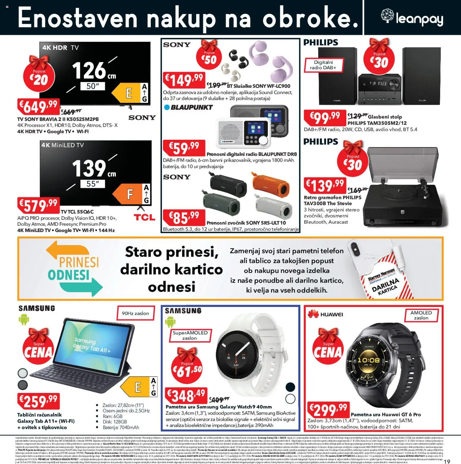 Novi Harvey Norman katalog ponudbe – veljaven od 16.09.2026 | Stran: 19 | Izdelki: Telefon, Pametni telefon, Racunalnik, Ovitek