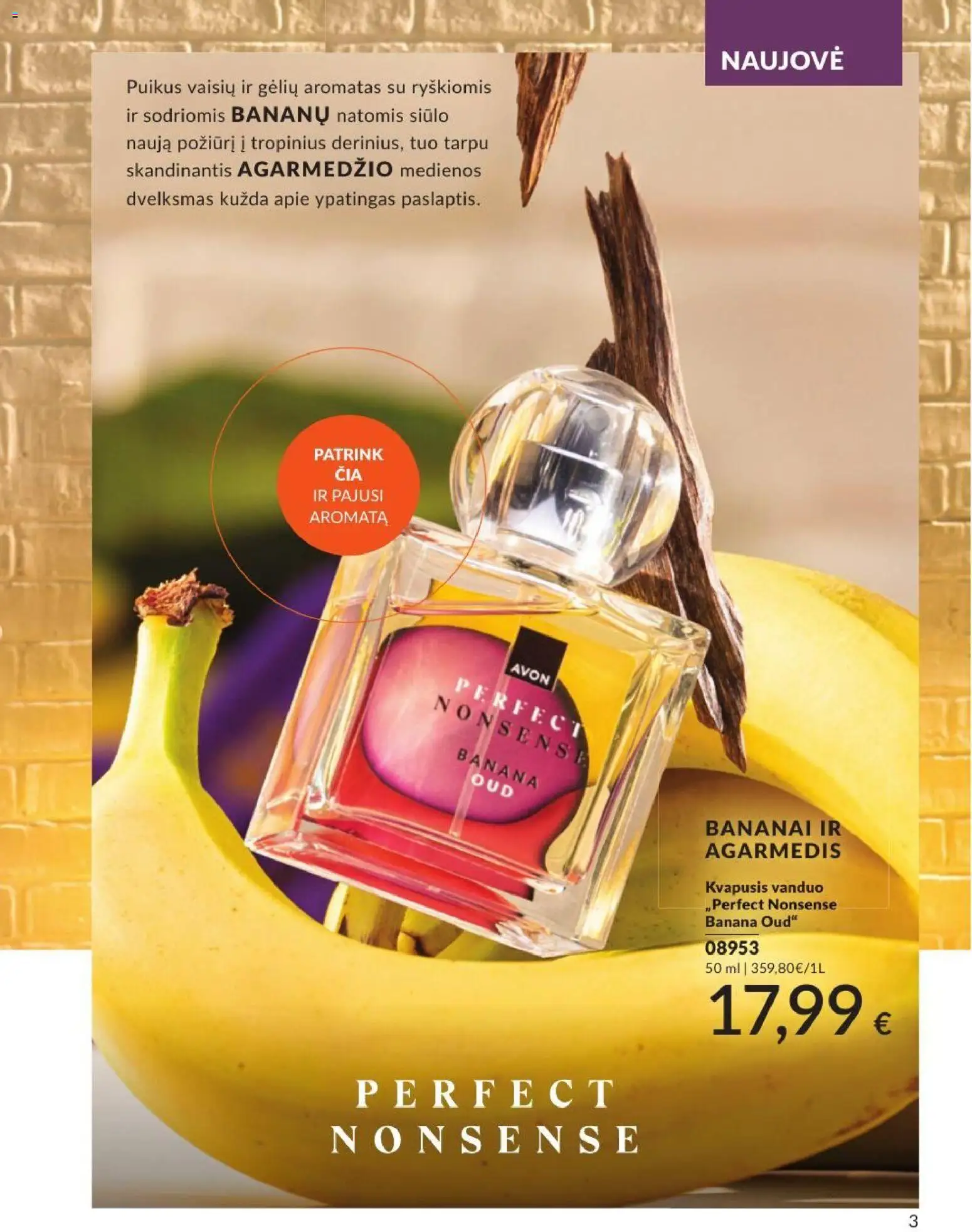 AVON akcijos nuo 2026.07.01 | Puslapis: 3 | Prekių: Kvapusis vanduo, Bananai