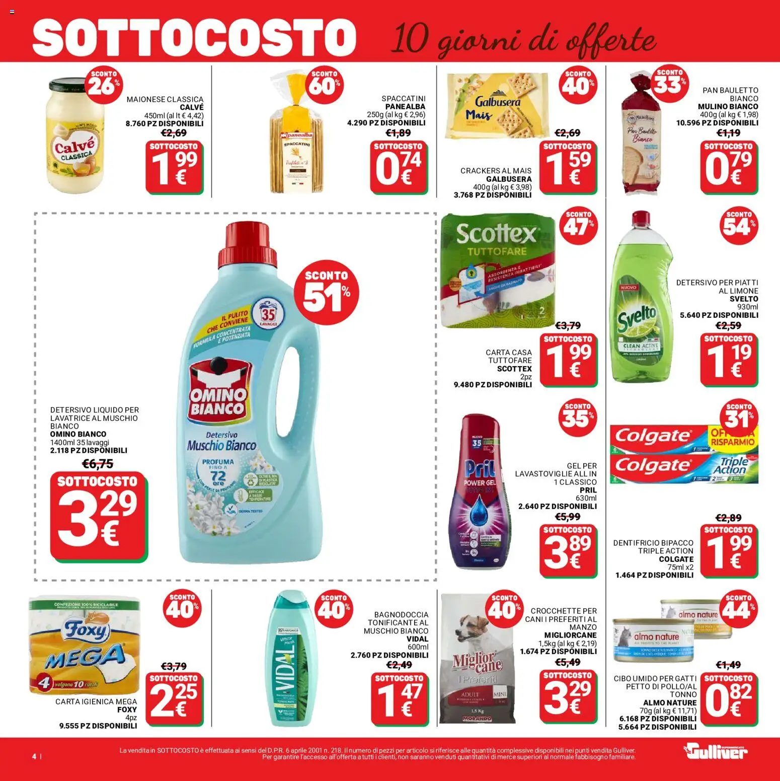 Volantino Gulliver del 07/07/2026 | Pagina: 4