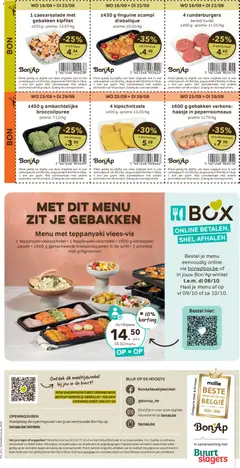 Bon Ap folder/publicité - Voorbeeld van een folder van Bon Ap, geldig van 16/09/2026 | Pagina: 8 | Producten: Kipschnitzels, Box, Kom, Schaal