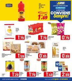 Anteprima del volantino ARD Discount volantino valido a partire dal 24/08/2026 | Pagina: 15 | Prodotti: Patatine, Olio, Vitello, Grissini