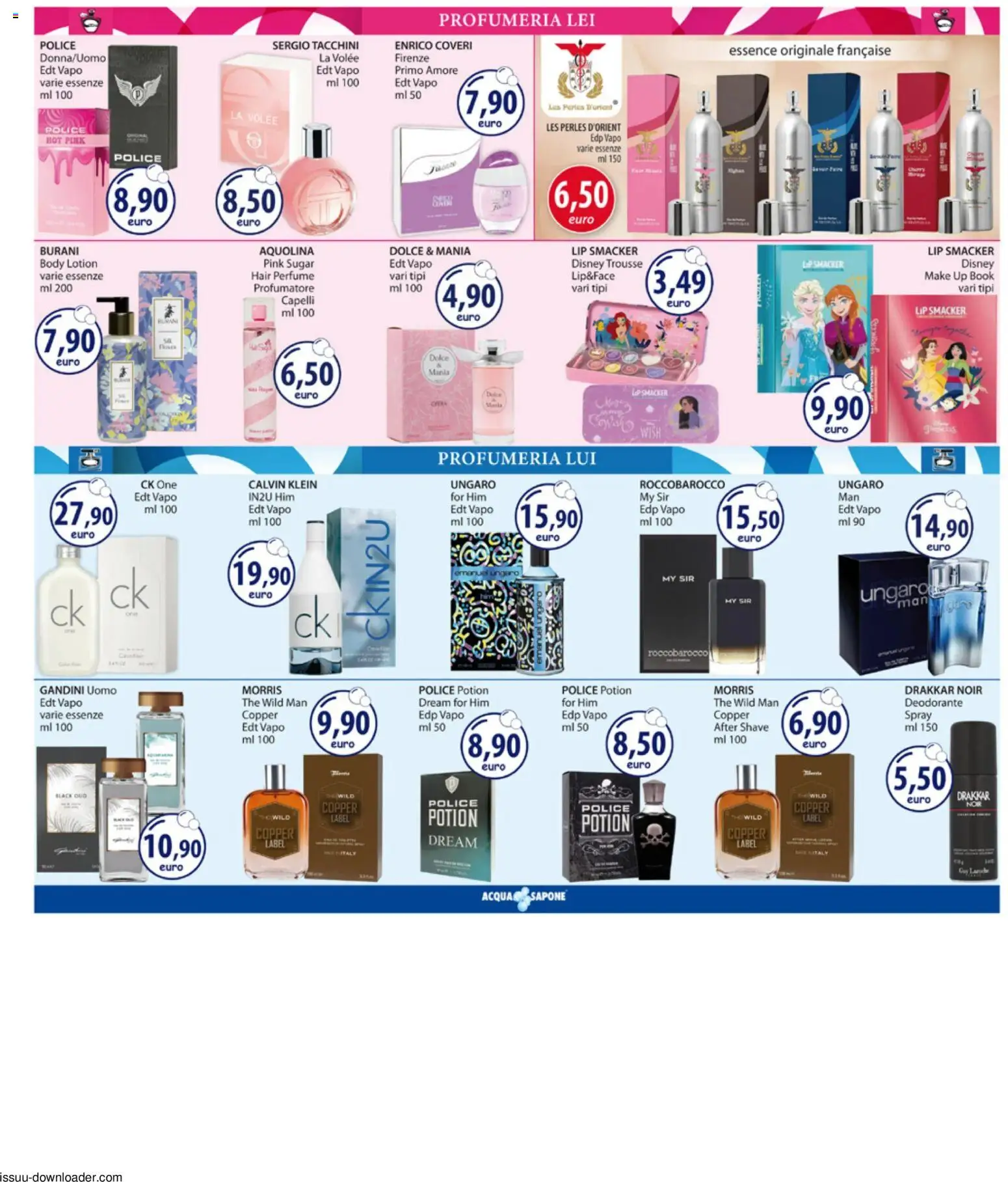 Volantino Acqua e Sapone del 10/08/2026 | Pagina: 3 | Prodotti: Sapone, Deodorante, The