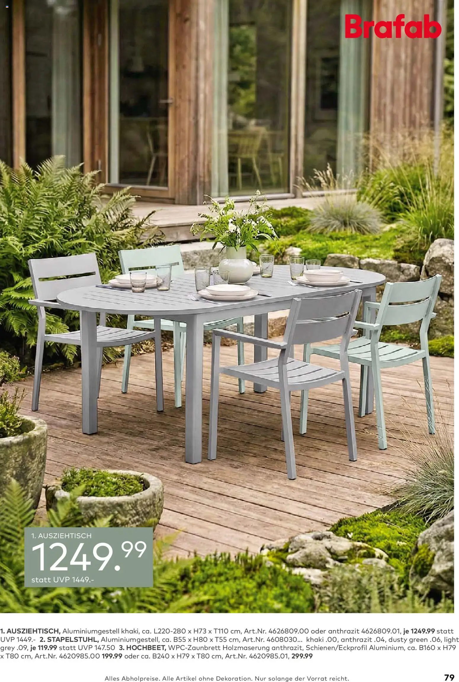 Porta! Gartenmöbel Katalog – gültig ab 01.03.2026 | Seite: 79