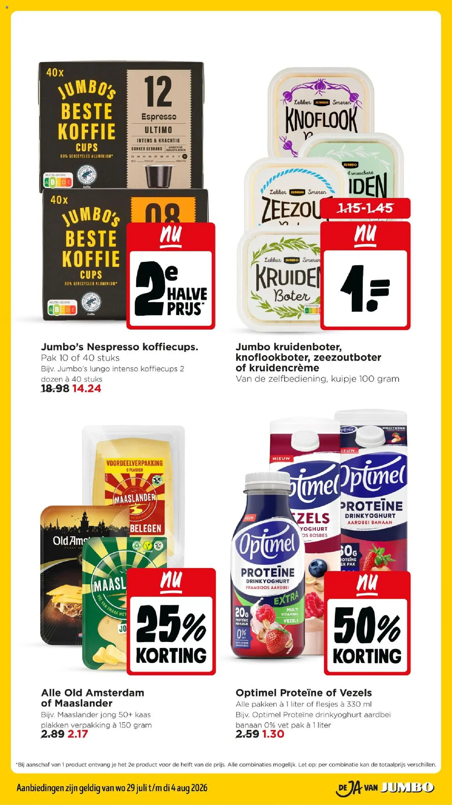 {H1} | Pagina: 11 | Producten: Kaas, Yoghurt, Kan, Banaan