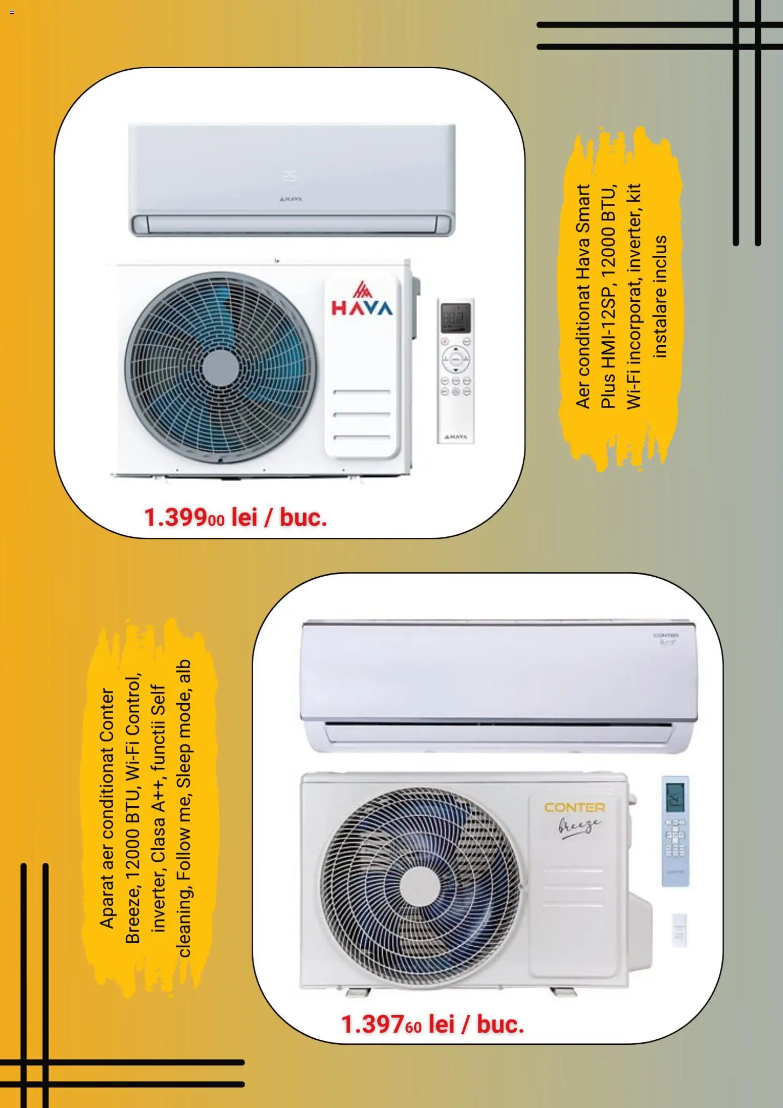 Noul catalog Mathaus – valabil de la 26.06.2026 | Pagină: 2 | Produse: Aer Condiționat, Aparat, Plus