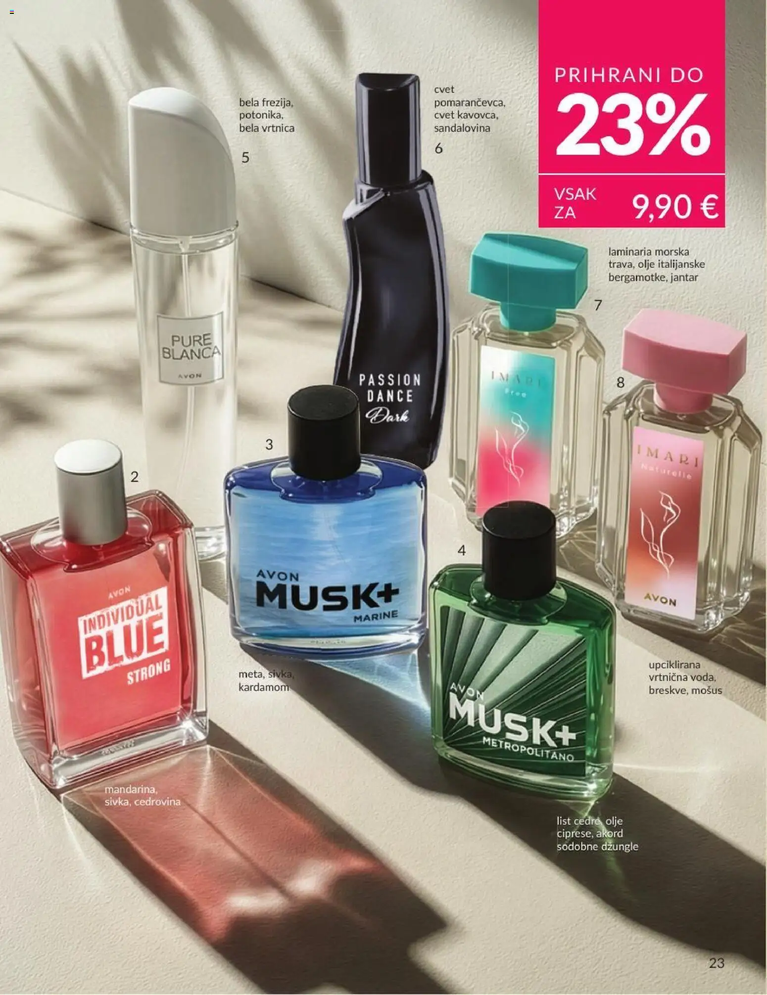Novi Avon katalog ponudbe – veljaven od 30.06.2026 | Stran: 23 | Izdelki: Olje