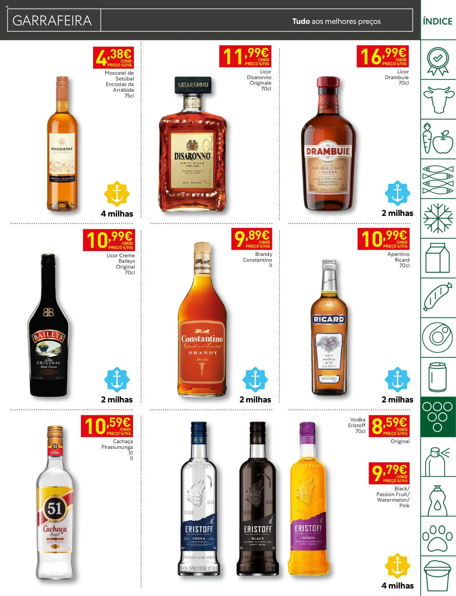 Recheio folheto Madeira │ válido de 20/10/2026 | Página: 27 | Produtos: Baileys, Brandy, Licor, Creme
