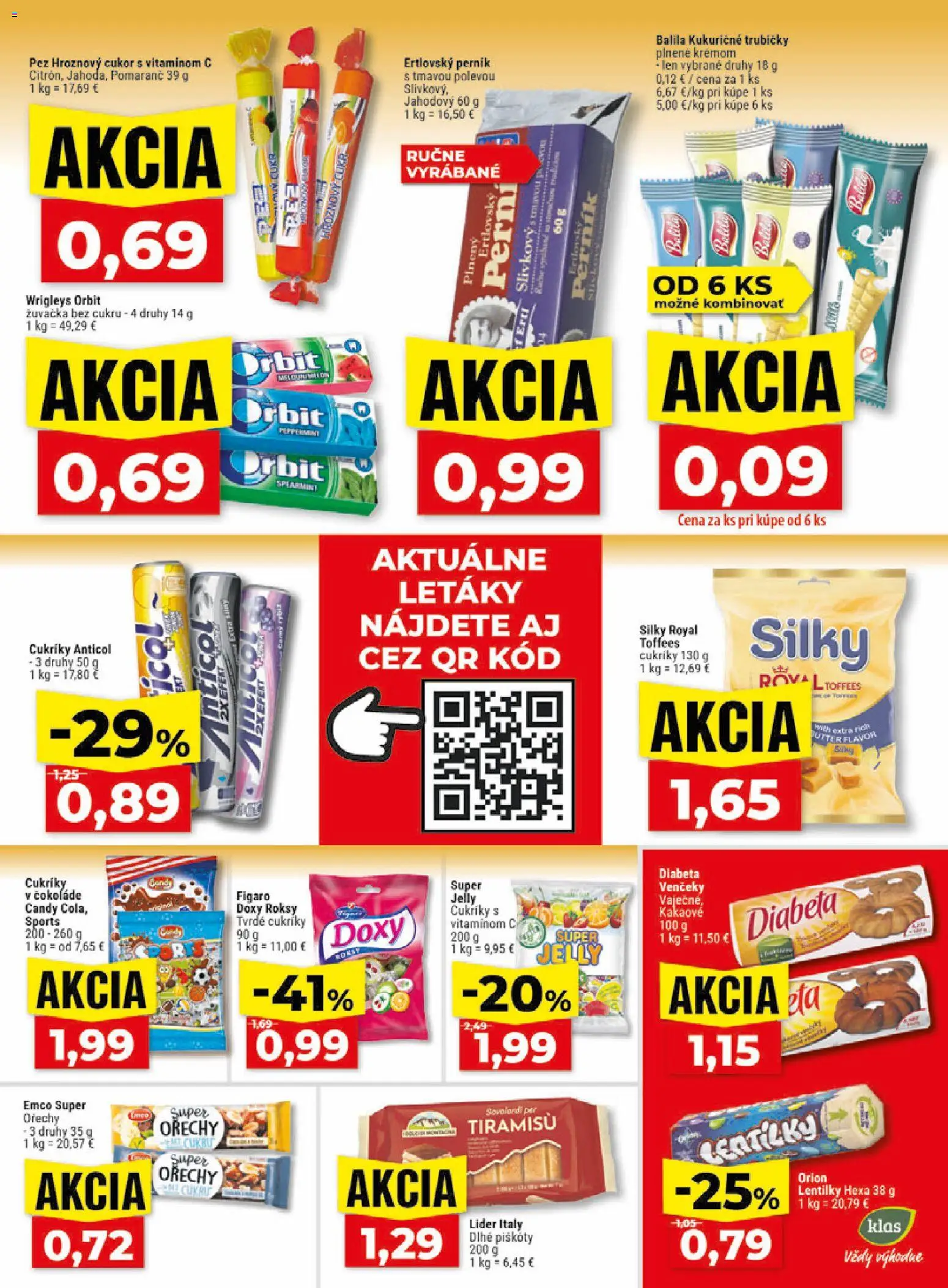 Klas leták od 01.06.2026 » Pozrite si limitované zľavy a ušetrite ešte dnes! | Slovensko