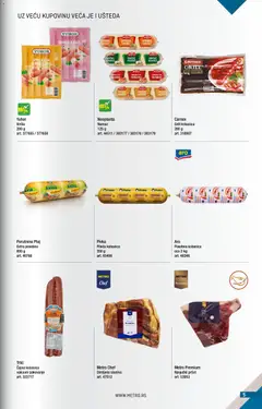 Metro katalog METRO RS - BMPL - pregled Metro kataloga - važi od 01.10.2026 | Strana: 5 | Proizvode: Pršut, Namaz, Pakovanje, Slanina